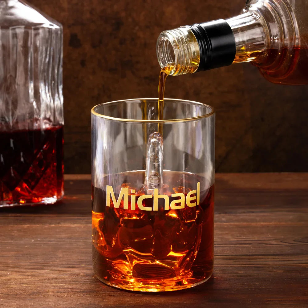 Personalised Name Whiskey Glass