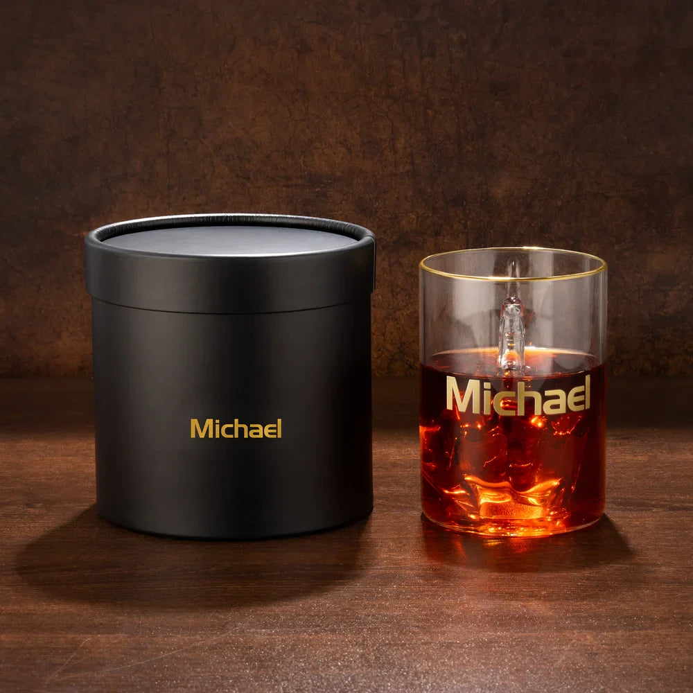 Personalised Name Whiskey Glass