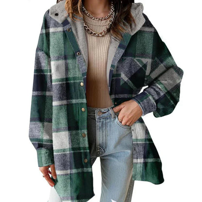 Ceylan Teddy Bear Cozy Flannel Jacket
