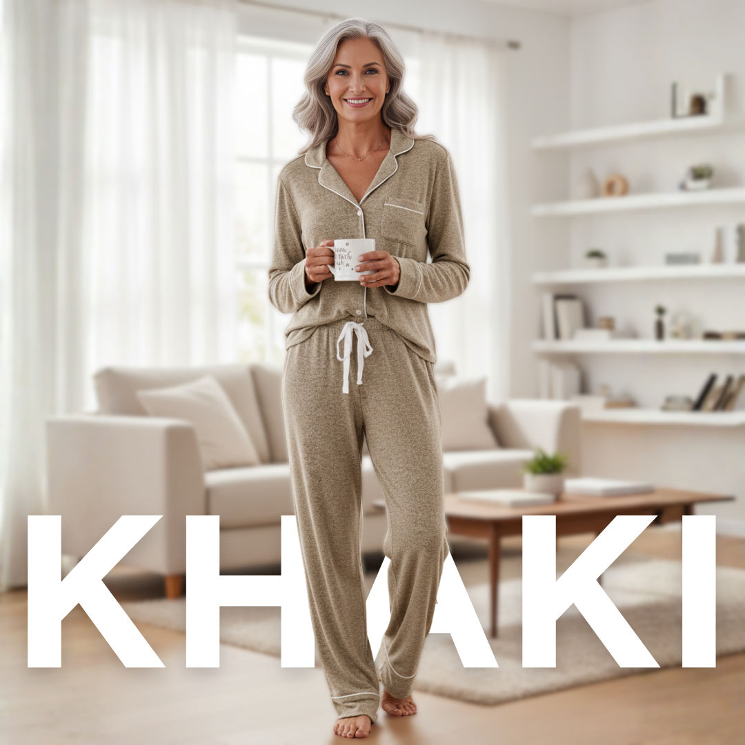 Ceylan Women’s Long Sleeve Pajama Set