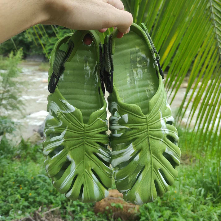 Avora™  Monstera Slippers