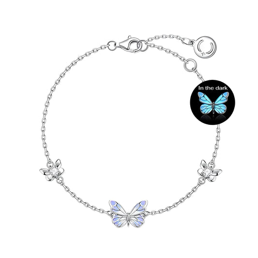 [Limited Edition] Luminous Dream Purple Butterfly Bracelet