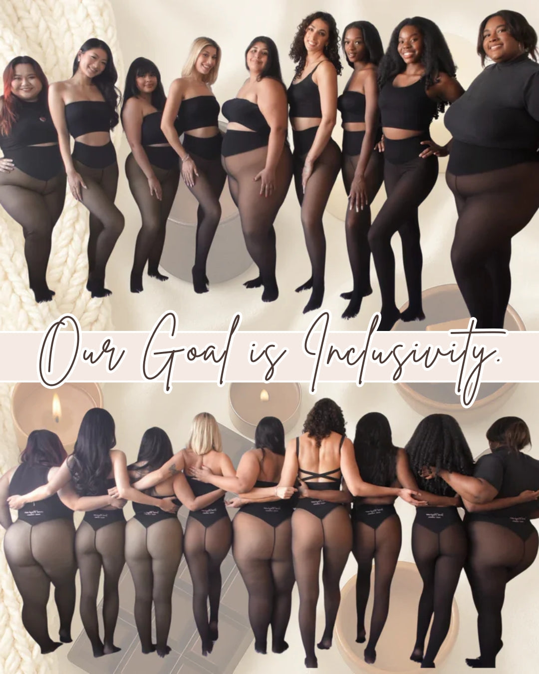 Snatched One-Seam Sheer Fleece Leggings