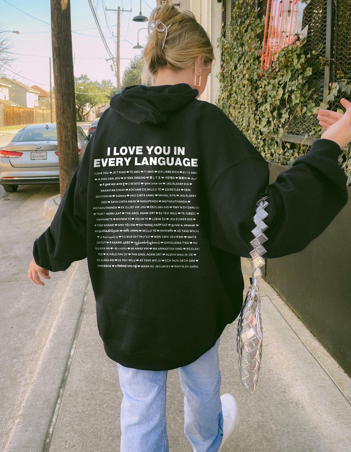 "I LOVE YOU IN EVERY LANGUAGE" UNISEX HOODIE