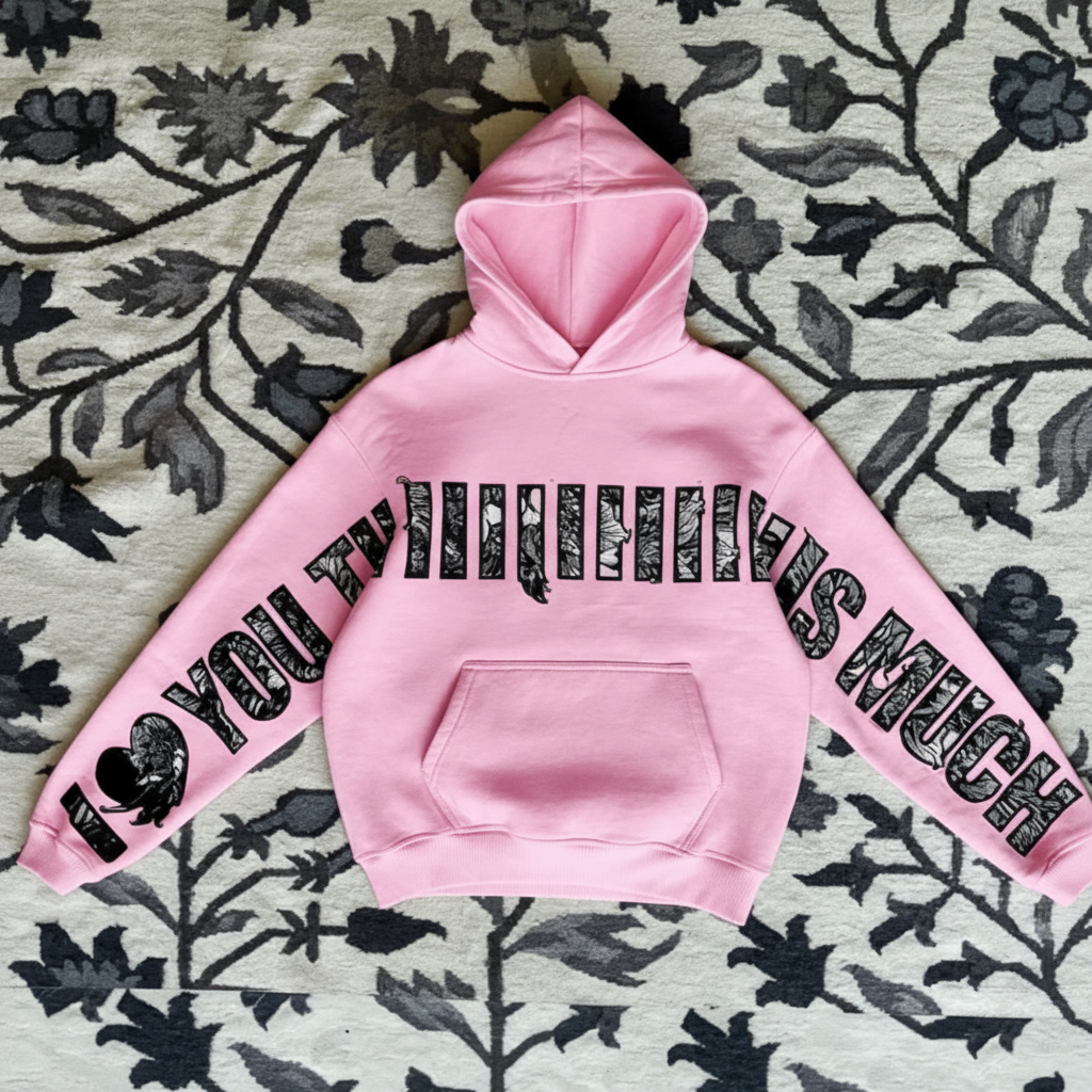 I Love You This Much Hoodie